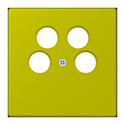 Jung - Einsatz/Abdeckung für Kommunikationstechnik Abdeckung für SAT-TV LC 990-4 SAT2 249