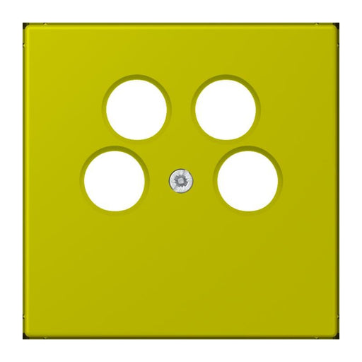 Jung - Einsatz/Abdeckung für Kommunikationstechnik Abdeckung für SAT-TV LC 990-4 SAT2 249