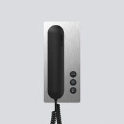 Siedle&Söhne - Innenstation für Türkommunikation Bus-Telefon Standard BTS 850-02 E/S eds/sw