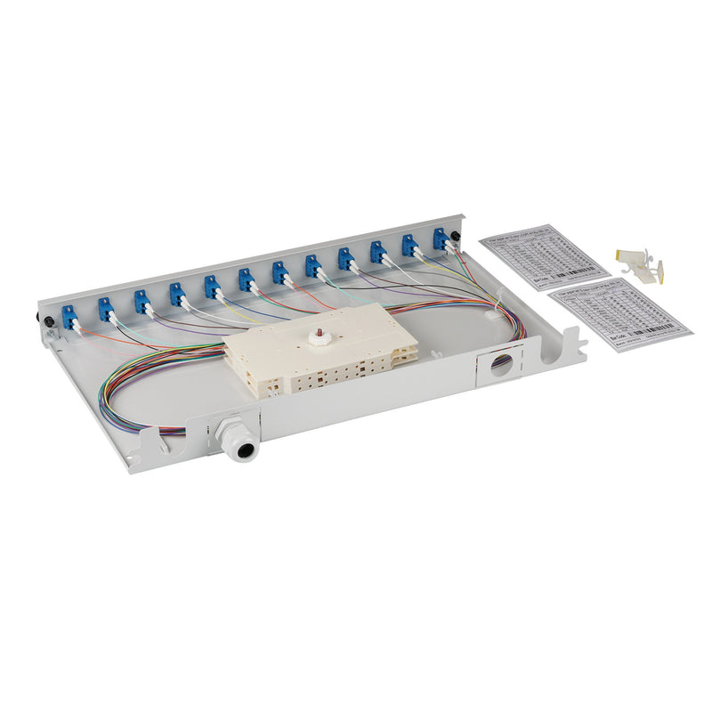 EFB-Elektronik - Patchpanel LWL Spleißbox LC 9/125µ BA71921L12