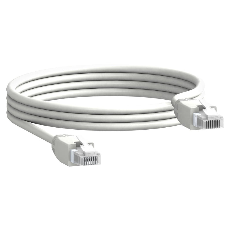 Schneider Electric - Patchkabel Kupfer Kabel m.RJ45/RJ45 Stecker TRV00810 L=1m 5Stk