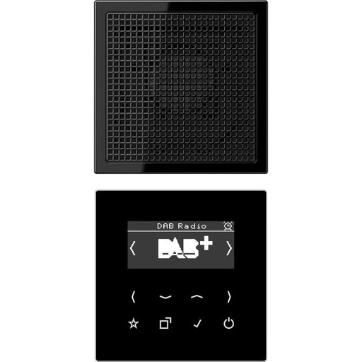 Jung - Radio Smart DAB+ Digitalradio DAB LS1 SW Set Mono 1LS
