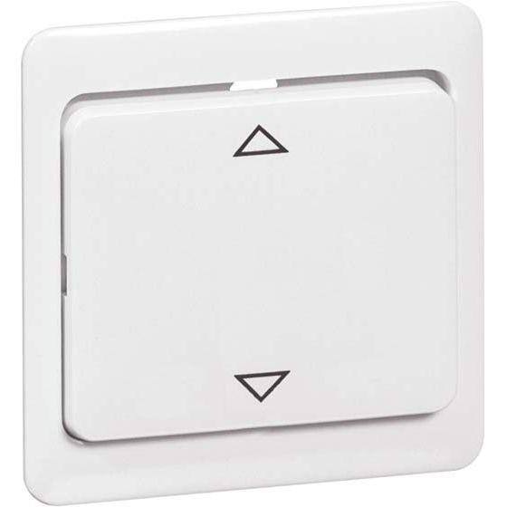 Peha - Abdeckung/Bedienelement für Installationsschalterprogramme Wippe Jalousietaster ws D 80.240 T JR W für Kombination