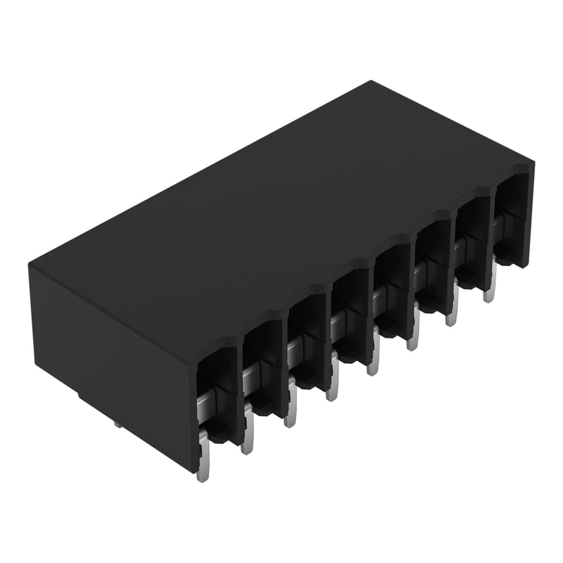 WAGO - Leiterplattenklemme THR-Leiterplattenklemme 2086-1208/997-607 Drücker,1,5mm²,sw − 1660 Stück