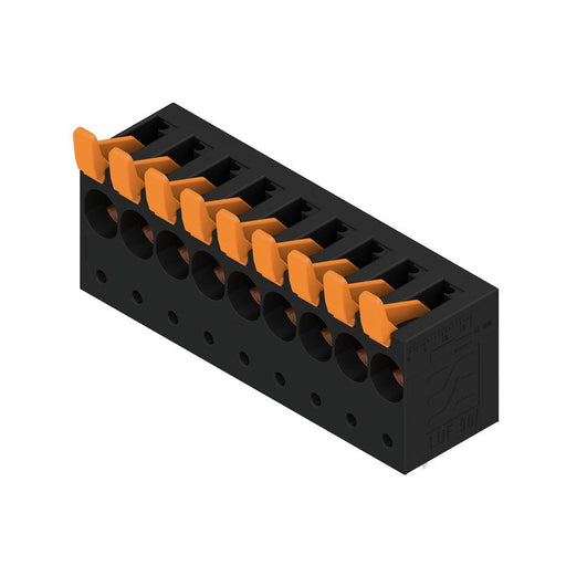Weidmüller - Leiterplattenklemme Leiterplattenklemme LUF 10,0 #2453760000 09/90V 5,0SN BK BX − 10 Stück