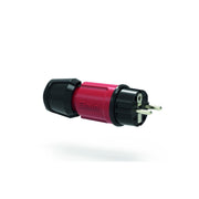 Bals Elektrotech - Schutzkontaktstecker Schutzkontakt-Stecker 7373 16A 250V IP44, rot − 20 Stück