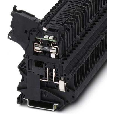 Phoenix Contact - Sicherungs-Reihenklemme Sicherungsreihenklemme UT 4-HESILED#3074172 − 50 Stück