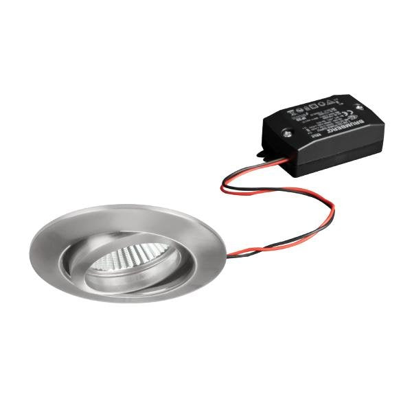 Brumberg Leuchten - Downlight/Strahler/Flutlicht LED-Einbaustrahler 230V 38141033 3000K, chrom matt