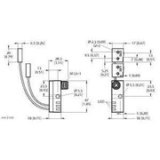 Turck - Induktiver Näherungsschalter Sensor NI2-Q6.5 #1650079 induktiv