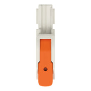 WAGO - Ein- und mehrpolige Klemmenleiste 1-Leiter-Federleiste,Hebel 832-1101/011-000 PushinCAGECLAMP,lgr − 24 Stück
