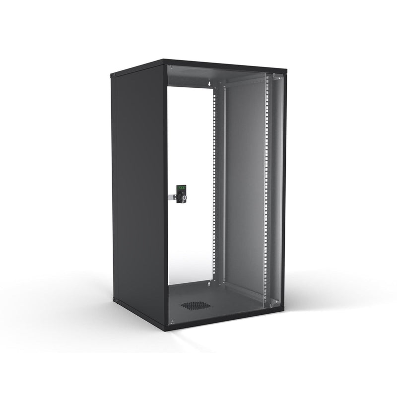 Enoc - Netzwerkgehäuse Economy Wandschrank 21HE W3 21-5-S 550x500x980mm sw