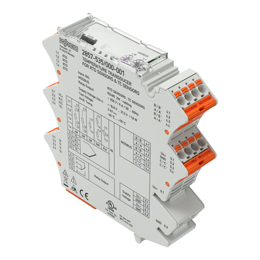 WAGO - Temperaturmessumformer 2857-535/000-001 DC 24 V