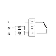 Eberle Controls - Raumthermostat/Uhrenthermostat Temperaturregler INSTAT plus 2r Tages/Wochenuhr