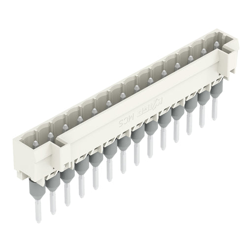 WAGO - Ein- und mehrpolige Klemmenleiste Stiftleiste f.Reihenklemm. 721-174/003-000 1,2x1,2mm,gerade,lgr − 50 Stück