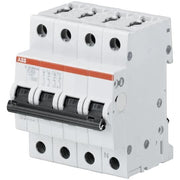 ABB Stotz S&J - Leitungsschutzschalter Sicherungsautomat S203M-C63NA 10kA 63A C 3p+N (4p)