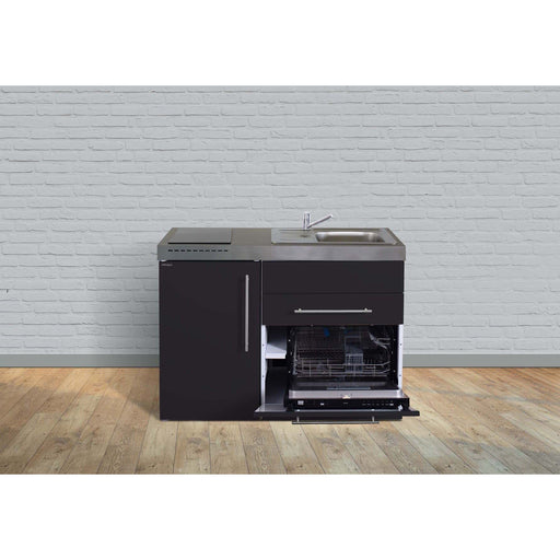 Stengel - Mini-Küche Miniküche Premiumline MPGSSM120GSBre Schwarz matt