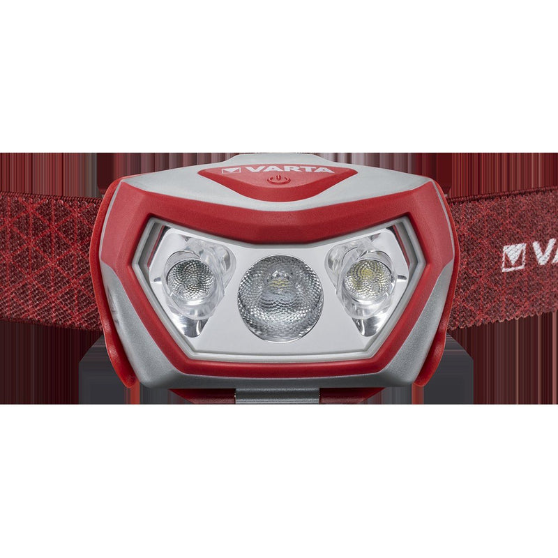 Varta Cons.Varta - Taschenleuchte Kopfleuchte Outdoor Sports Sports H20 Pro inkl. 3AAA Batt. − 4 Stück