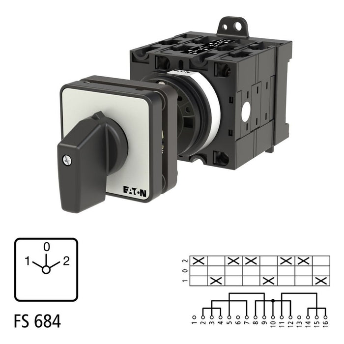 Eaton - Lastschalter Polumschalter T3-4-8441/Z Dahlander  − 1 Stück
