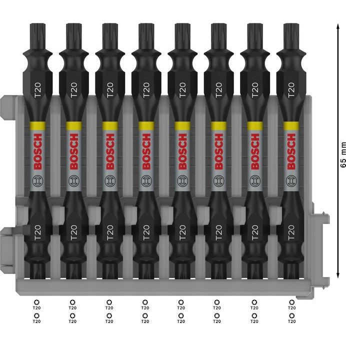 Bosch - Bit-Set PRO Impact Schrauberbit 2608522339 mit Doppelklingen