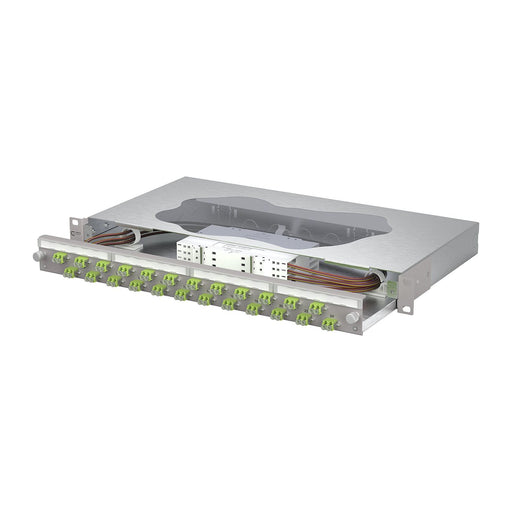 Metz Connect - Patchpanel LWL Patchfeld splice 1504687M24-E 24xLC-D OM5