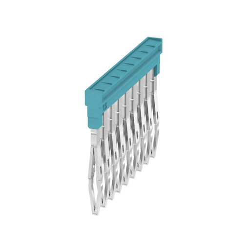 Weidmüller - Querverbinder/Brücker für Reihenklemme Querverbinder ZQV 1.5N/9 BL gesteckt − 20 Stück