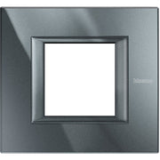 Legrand (BT) - Abdeckrahmen Axolute Rahmen 1-fach HA4802HS alu schwarz