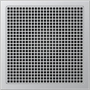Jung - Gong 3-Klang-Gong AL 2567-G3 aluminium