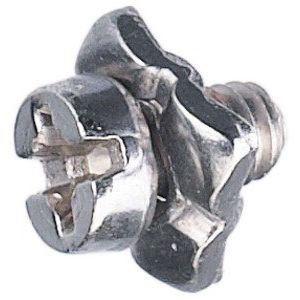 Harting - Zubehör/Ersatzteile für Anschluss- und Verbindungstechnik PE-Schraube 09330009925 Metall, M4 − 100 Stück