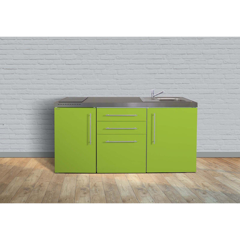 Stengel - Mini-Küche Miniküche Premiumline MPGA170GKFliBre2Sn Grüner Apfel