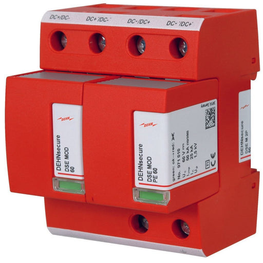DEHN - Blitzstromableiter für Energietechnik Blitzstromableiter DSE M 2P 60 koordiniert Typ 1
