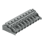 WAGO - Kabelsteckverbinder für Leiterplattensteckverbinder 1-Leiter-Federleiste 231-209/037-000 CAGECLAMP,2,5 mm²,gr − 25 Stück