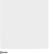 Berker - Bedienelement intelligent Taste 1fach 85141129 polarweiß samt