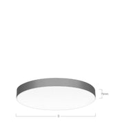 Lightnet - Decken-/Wandleuchte LED-Anbauleuchte BA1OWE-840M-D400IP54 4000K