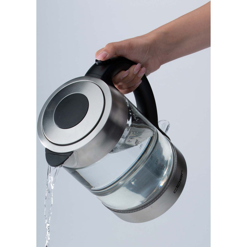 Cloer - Wasserkocher Glas-Wasserkocher bel. 4429 eds 1,7L