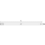 HellermannTyton - Kabelbinder MBT8HS 7,9x201 edelstahl − 50 Stück
