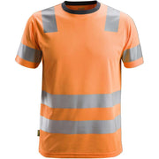 Snickers Workwear - T-Shirt AW HV T-Shirt Klasse 2 25305500006 Gr.L signalorange
