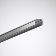 Trilux - Tragschiene für Lichtbandsystem Tragschiene 07650 L225 U E 03 silbergrau