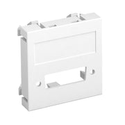 OBO Bettermann - Einsatz/Abdeckung für Kommunikationstechnik Multimediaträger DVI MTG-DV O RW1 45x45mm rws