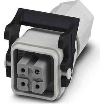 Phoenix Contact - Rechtecksteckverbinder, Set (Industriesteckverbinder) Kupplungsgehäuse HCA3-BUQ1,5-KML-G-PA