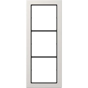Jung - Abdeckrahmen Rahmen 3-fach lgr FD 983 LG waage/senkrecht