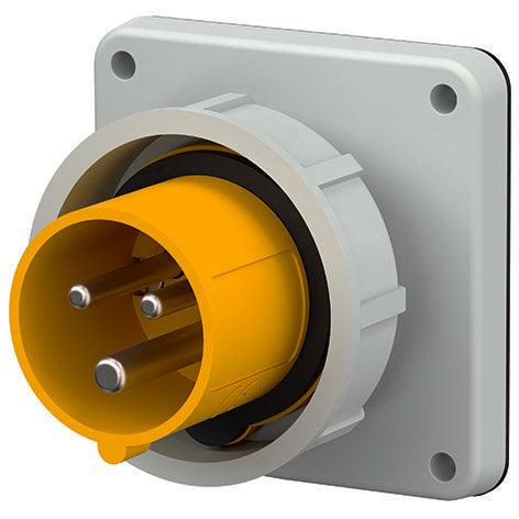 Mennekes - CEE-Gerätestecker (IEC 60309) Anbaustecker 830 32A,3p,4h,110V,IP67 − 10 Stück