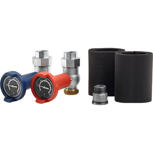 Bosch Thermotechnik - Kugelhahn Anschluss-Set 8732962227 28mm auf G 1 1/4