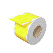 Weidmüller - Kennzeichnungsmaterial Gerätemarkierer, Etikett SMDIA60-22MMGEVPE100 60-22mm gelb − 100 Stück