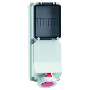 Bals Elektrotech - CEE-Steckdose abschaltbar, abgesichert (IEC 60309) Wandsteckdose abgesichert 15160 125A 5p 400V 6h IP67
