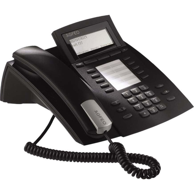 Agfeo - Systemtelefon ST 42 Up0/S0 sw schnurgebunden