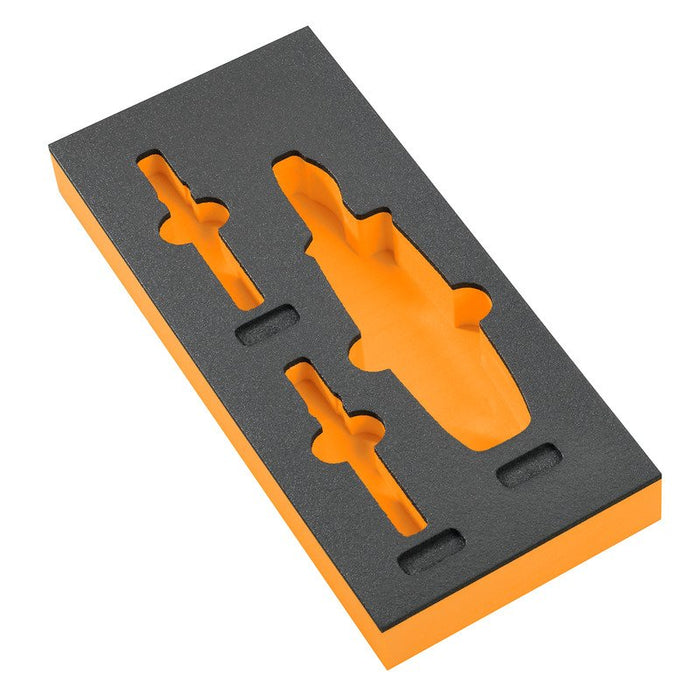 Weidmüller - Zubehör/Ersatzteile für Werkzeugkasten, -schrank, -wagen und Werkbank Einlage unbestückt TC INL THIRD 7 EMPTY Werkzeugwagen  − 1 Stück
