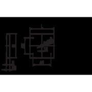 Ridi-Leuchten - Decken-/Wandleuchte Anbauleuchte m.RIDI-Tube IHLS-L 424/ #0660084