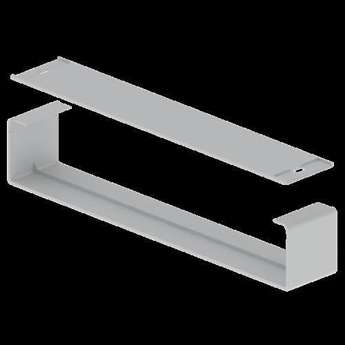 Unex - Verbinder für Kabeltragsystem Stoßstellenabdeckung 66414 lichtgrau − 4 Stück by Unex
