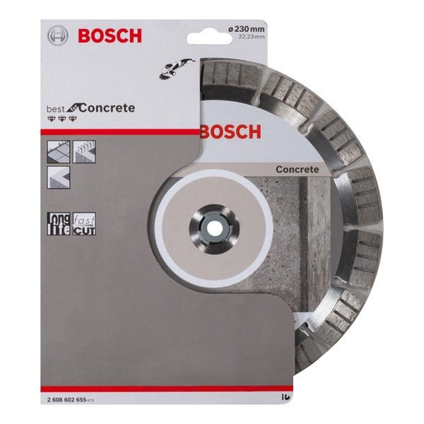 Bosch - Trenn-/Schleifscheibe Diamanttrennscheibe 2608602655 PRO Concrete