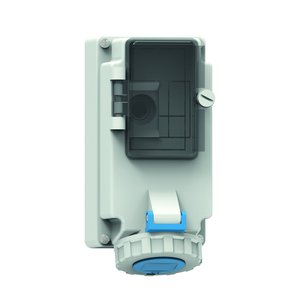 Bals Elektrotech - CEE-Steckdose abschaltbar, abgesichert (IEC 60309) Wandsteckdose GT abgesich. 1501 16A 3p 230V 6h IP67